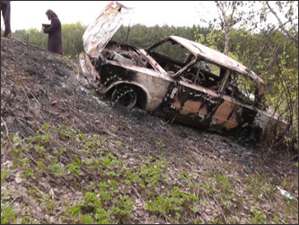 Житель Осинников сбил женщину и сжег ВАЗ-2106