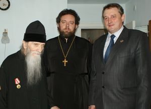 Житель Осинников Сергей Александрович Хомутов отметил 90-летие