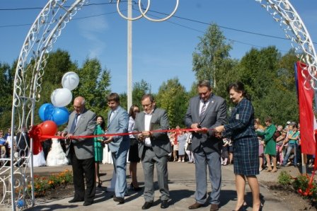 Осинники - Преобразования в парке