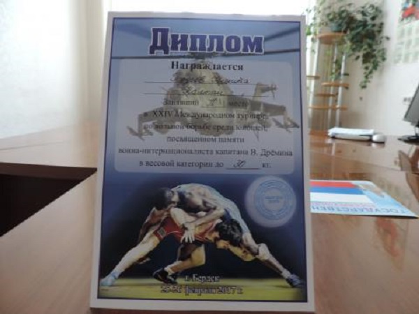Победа калтанцев в международном турнире по вольной борьбе