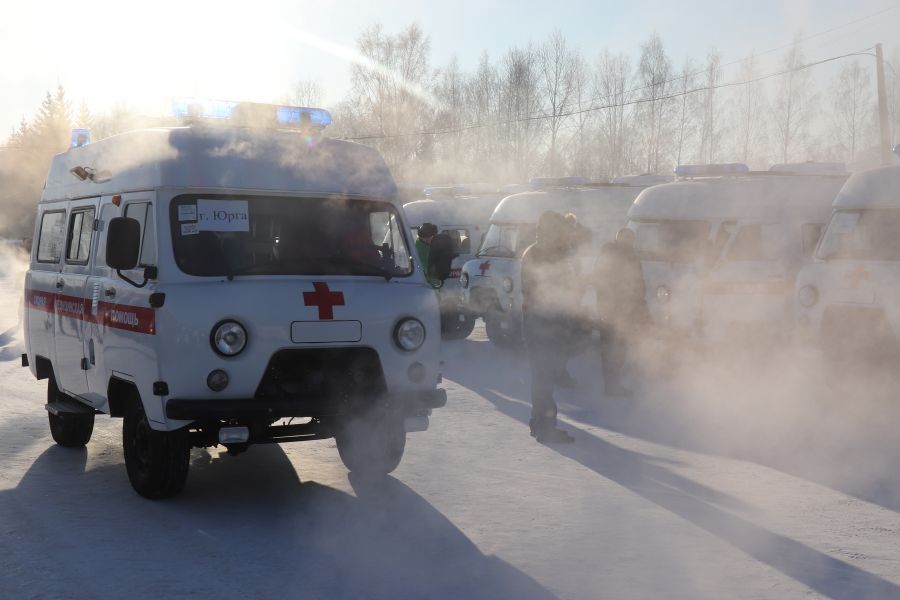 17 кузбасских станций скорой помощи получили новенькие ГАЗели и УАЗы